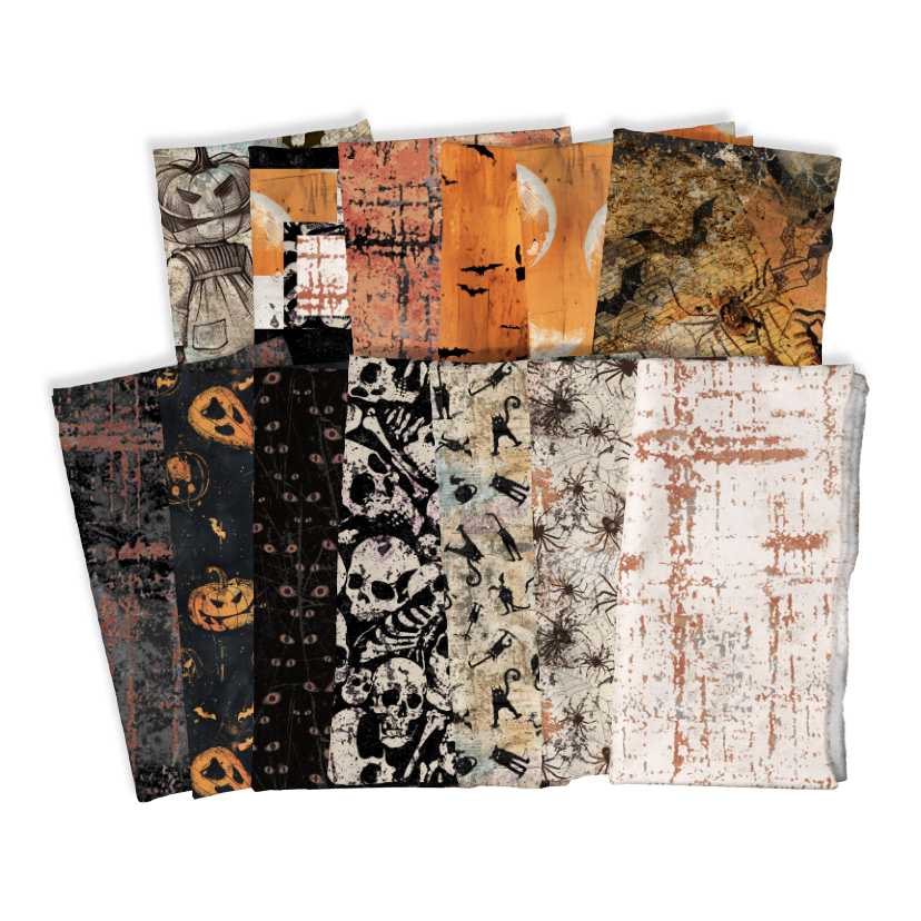 Scary Spice bundles - by Funny Girl with Studio E Fabrics