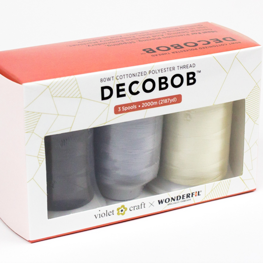 DecoBob Thread set of 3 - Violet Craft