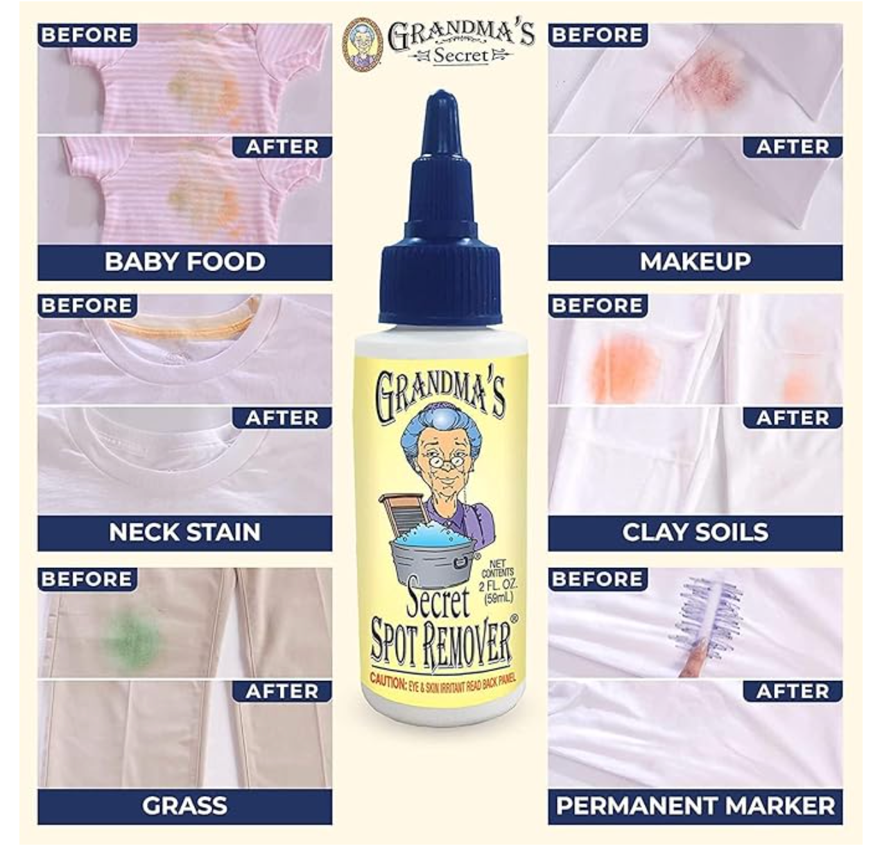 Grandmas Spot Remover 2 oz