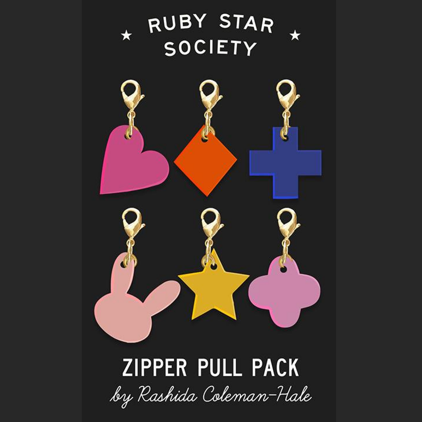 Woodland Park Zipper Pulls PRE-ORDER SHIPS IN JANUARY by Rashida Coleman Hale with Ruby Star Society