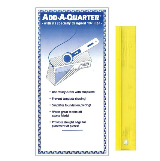 Add-A-Quarter 6 Inch Ruler