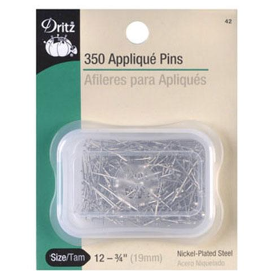 Applique Pins Nickel Plated Steel by Dritz