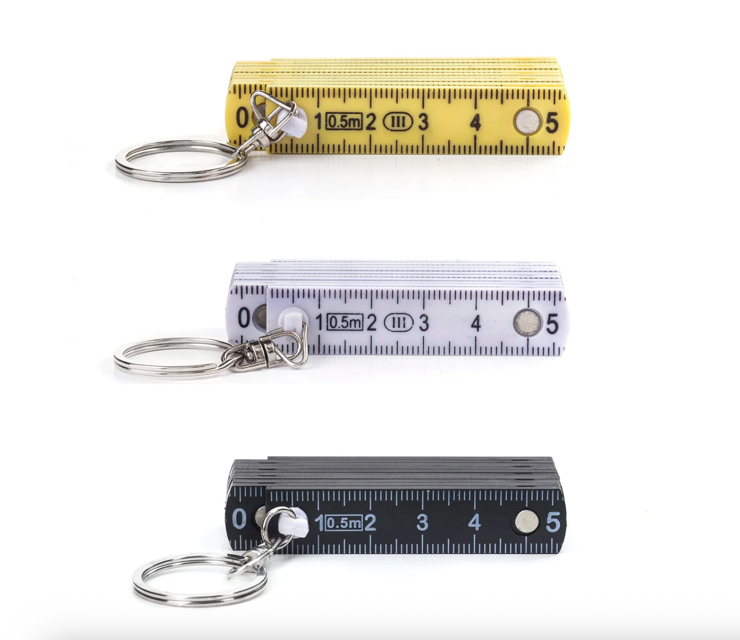 Mini Folding Ruler Keychain by Kikkerland