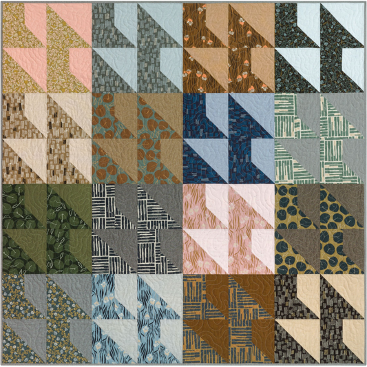 Rockwood Quilt Kit (72″ × 72″) - Featuring Orchard Run by Noodlehead with Robert Kaufman