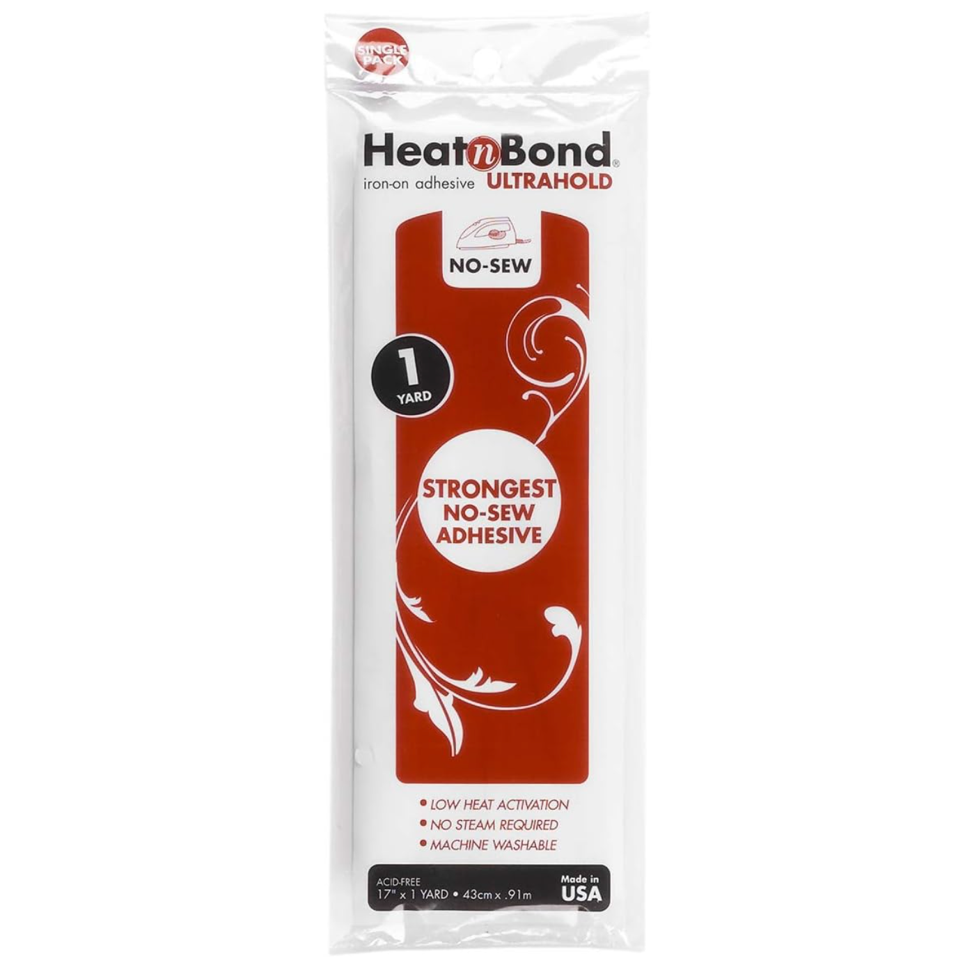 Heat n Bond Ultrahold – 17” x 1 yd