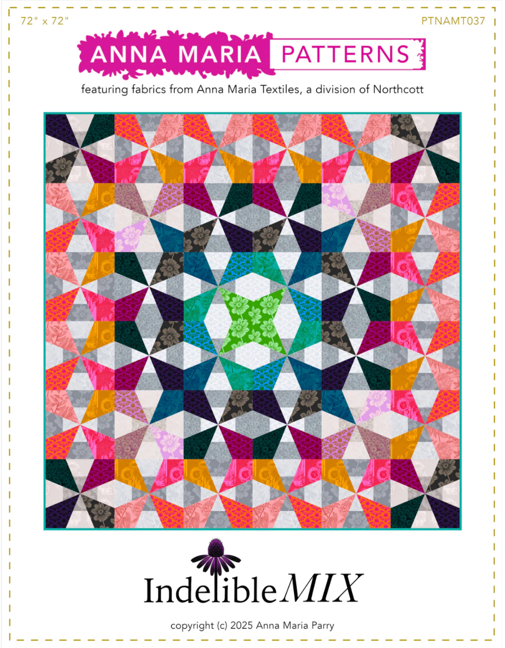 Indelible Mix Quilt Pattern - by Anna Maria
