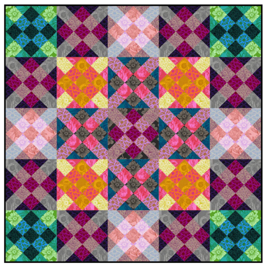 Indelible Quilt Pattern - by Anna Maria