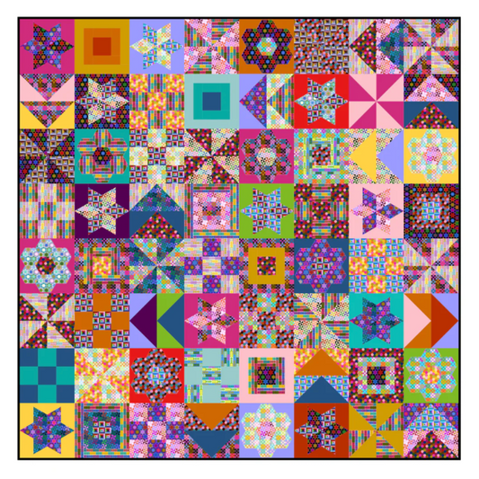 Piecework Quilt Pattern - by Anna Maria
