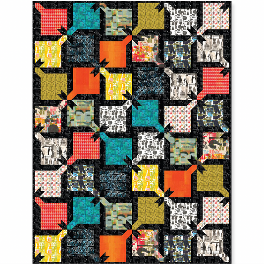 Lilo Quilt Kit – Featuring PUNC*T by e bond for FreeSpirit Fabrics