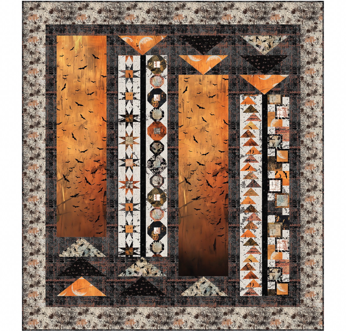 Ingots Quilt Kit – Scary Spice by Funny Girl for Studio E Fabrics