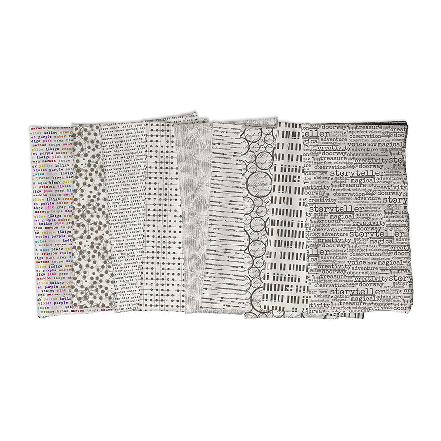 Stamped Bundle by Seth Apter with FreeSpirit Fabrics