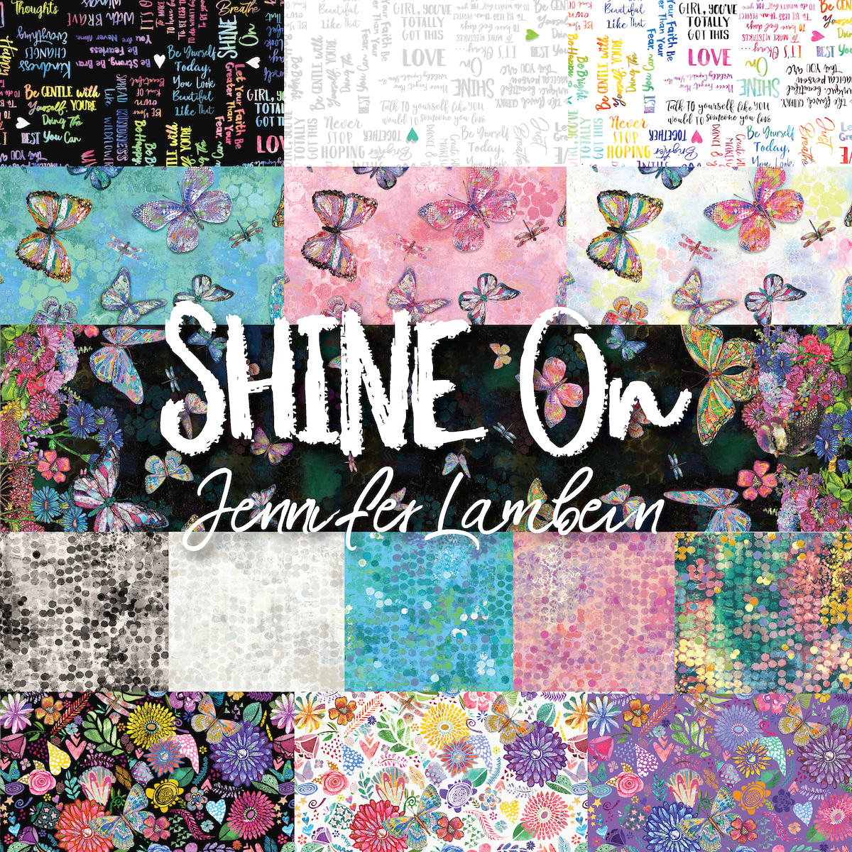 Just Add Love Quilt Kit – Featuring Shine On by Jennifer Lambein