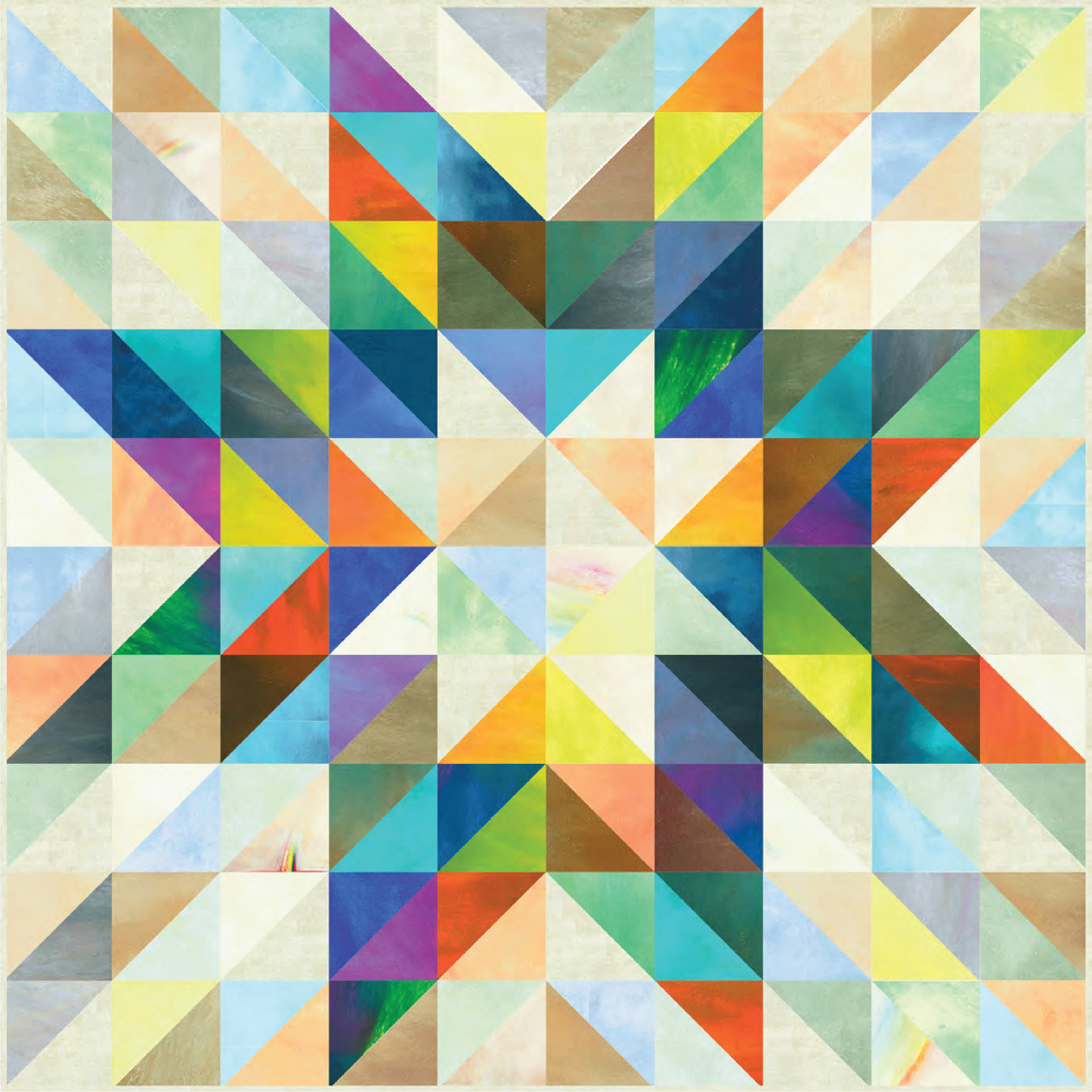 Grand Star Quilt Kit featuring Sky Ombre by Jennifer Sampou