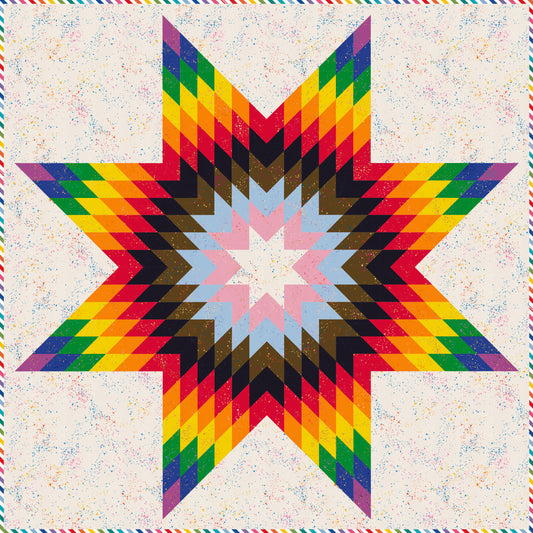 Lone Star Quilt Kit – Featuring Speckled by Rashida Coleman-Hale 🏳️‍🌈✨