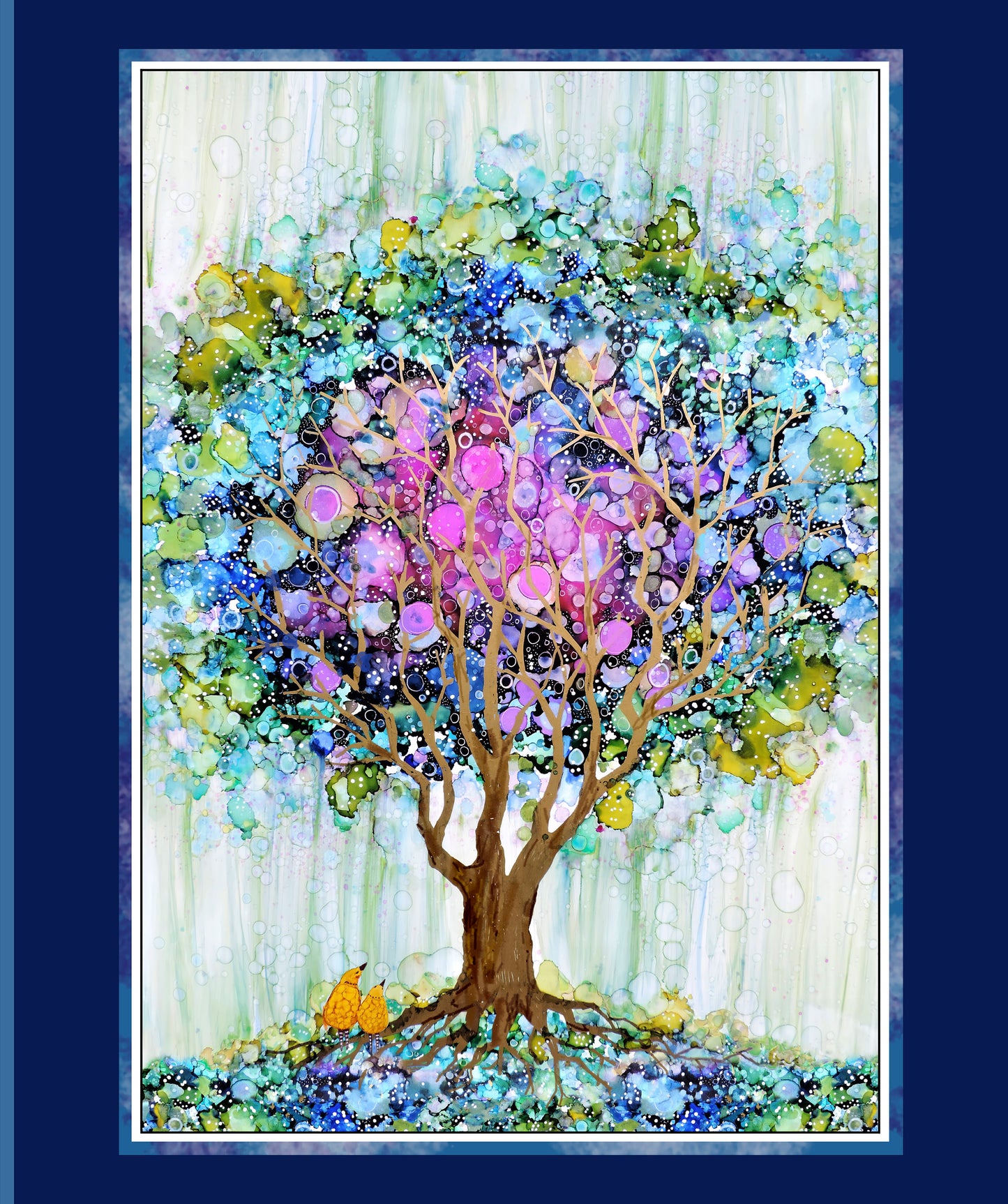 Tree of Life - Panel - by Sylvie Demers with P&B Textiles