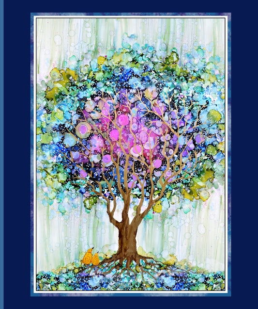 Tree of Life - Panel - by Sylvie Demers with P&B Textiles