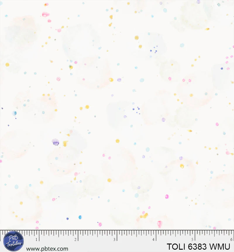 Tree of Life - Paint Splatter - by Sylvie Demers with P&B Textiles
