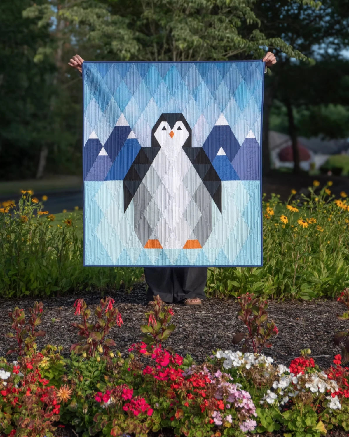 Percy the Penguin Quilt Pattern - by Krista Moser