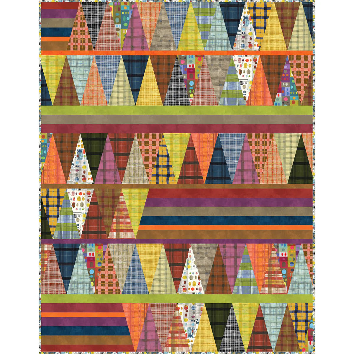 Tattoo Quilt Kit - Featuring The Plaid One by Marcia Derse