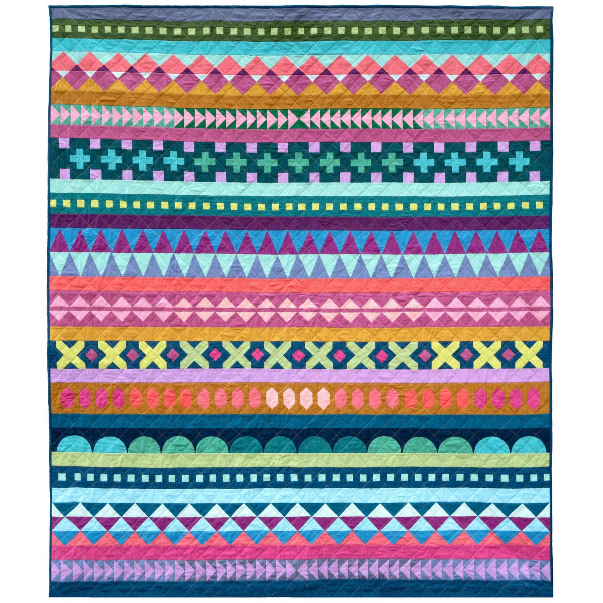 Traverse Quilt Pattern by Tara Faughnan