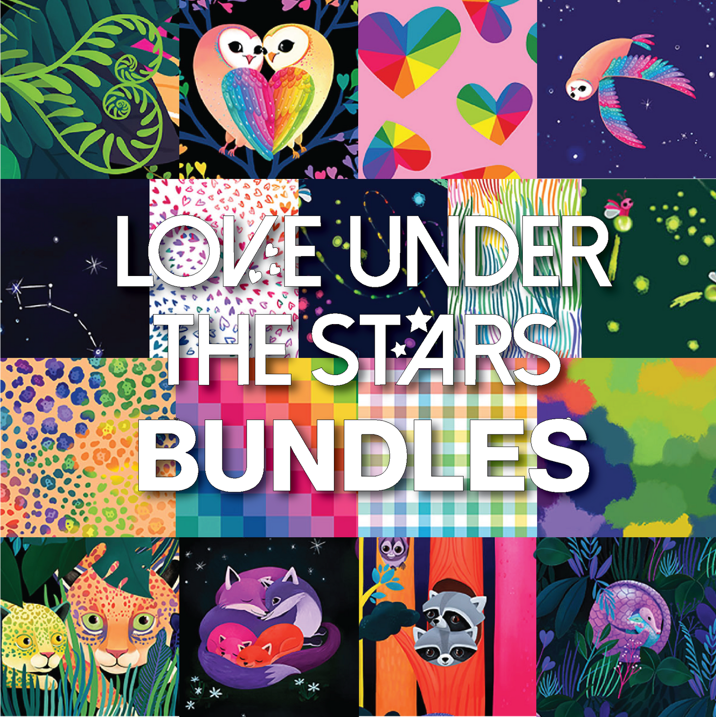Love Under the Stars - Bundles - by Katy Tanis with FreeSpirit Fabrics