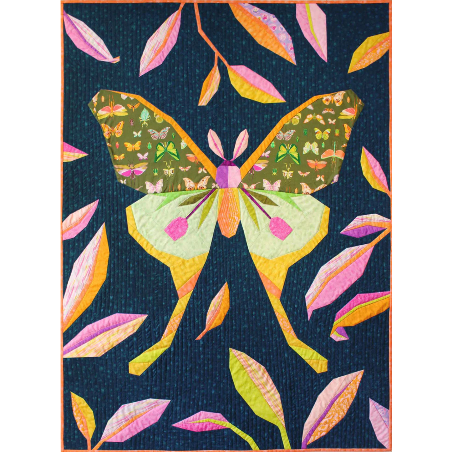 Luna Moth Quilt Kit - by Tamara Kate with Windham Fabrics