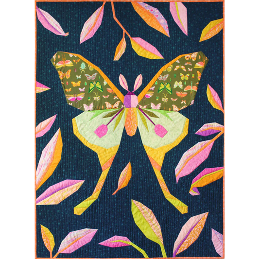 Luna Moth Quilt Kit - by Tamara Kate with Windham Fabrics