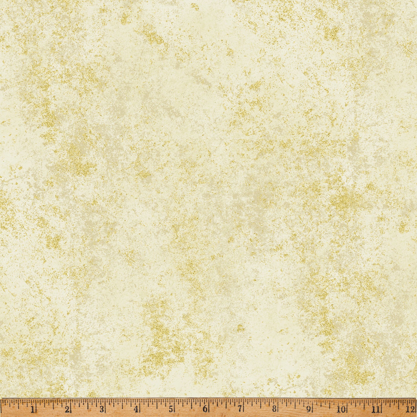 Brilliance - Cream/Gold - by Hoffman Fabrics