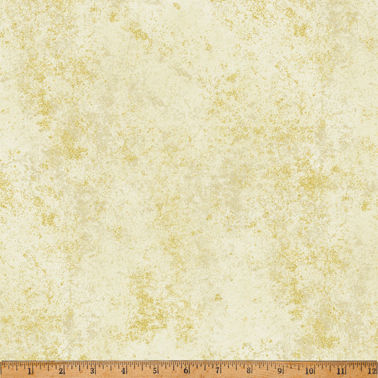 Brilliance - Cream/Gold - by Hoffman Fabrics