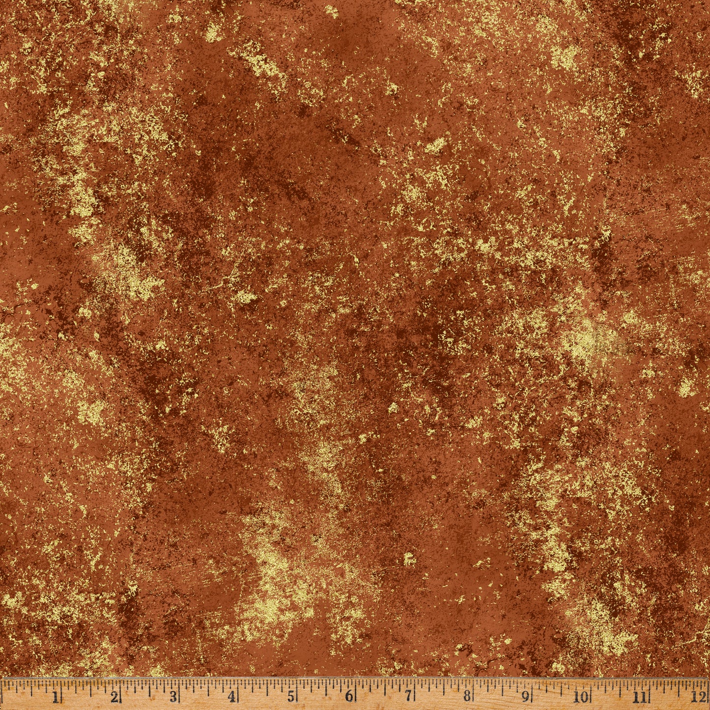 Brilliance - Rust/Gold - by Hoffman Fabrics