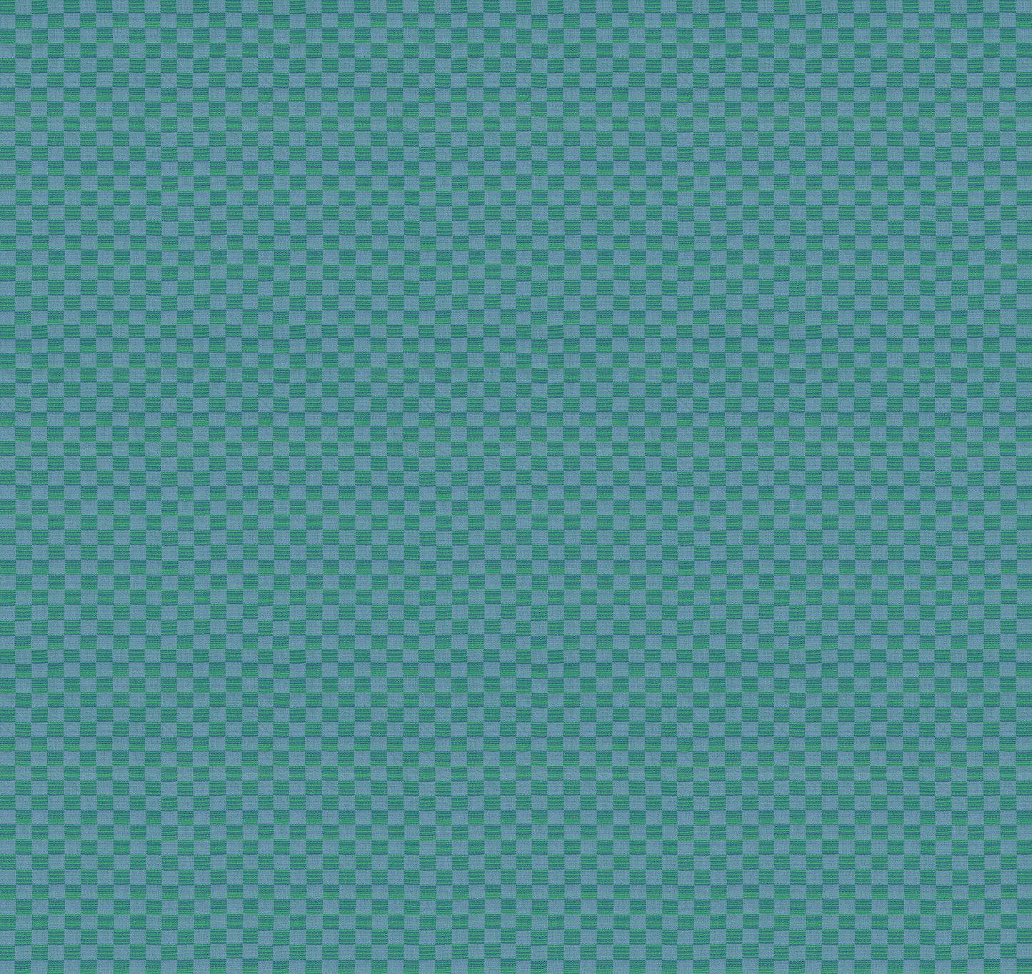 Check Mates - Gameboard in Sea - by Anna Maria Textiles with Northcott Fabrics