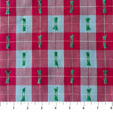 Silver Lining - Presents in Sugarplum - by Anna Maria Textiles