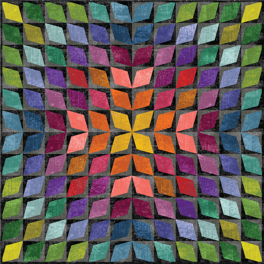 Wildflower Quilt Kit featuring Glaze by Libs Elliott