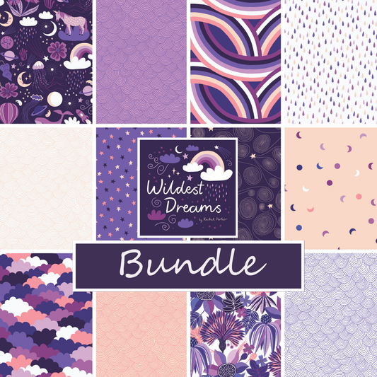 Wildest Dreams Fat Quarter Bundle - by Rachel Parker with Cloud 9 Fabrics