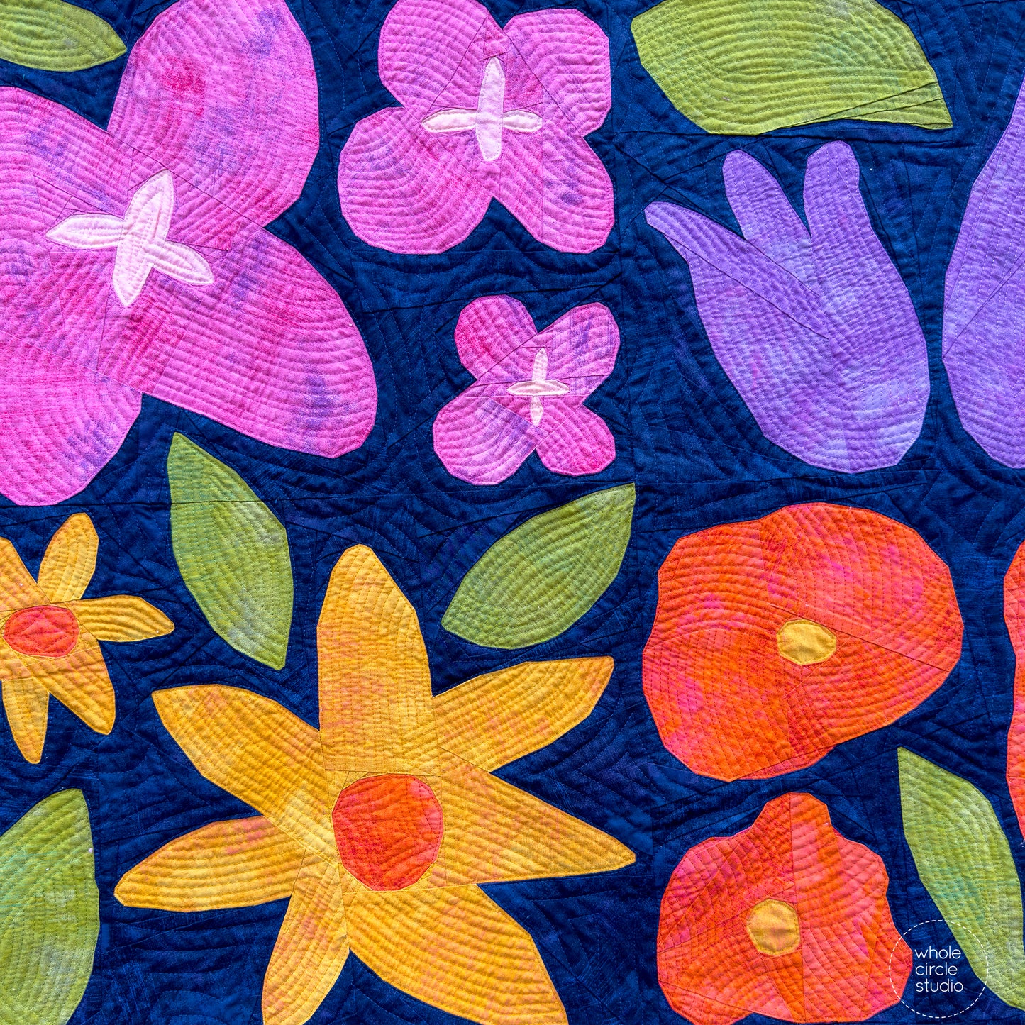 Wildflower Remix Quilt Kit – Grunge Edition