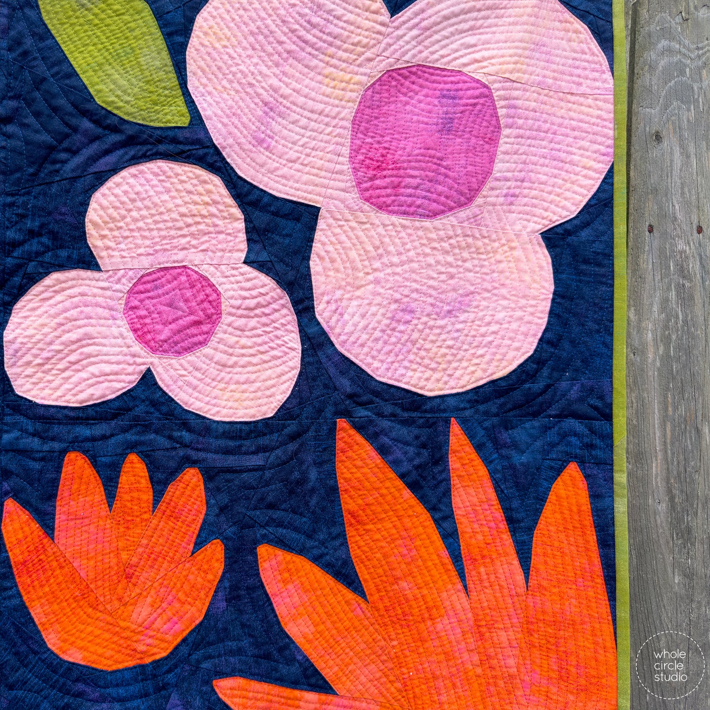Wildflower Remix Quilt Kit – Grunge Edition