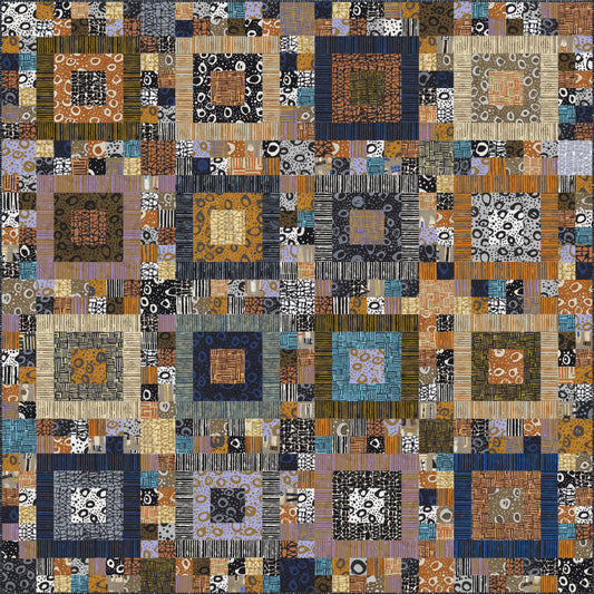 Wishing Well Quilt Kit – Featuring Moody Mod: Part 1 & Overflow: Part 1 by Marcia Derse