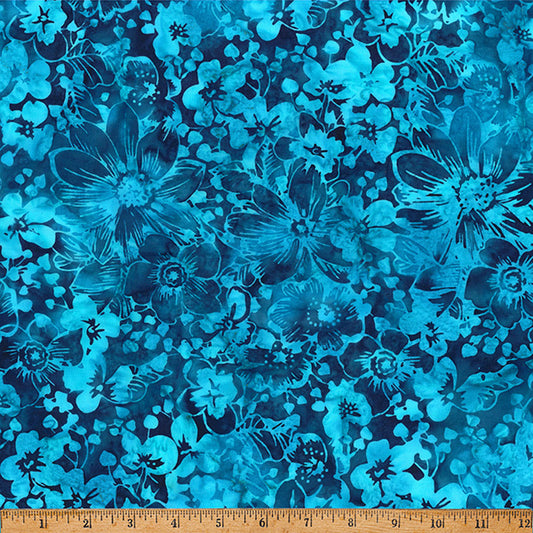 Bali Batik - Cotton Candy Dreams - Macaw - by Hoffman Fabrics