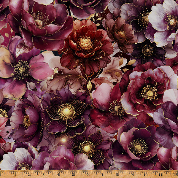 Midnight Flora Bundles by Hoffman Fabrics