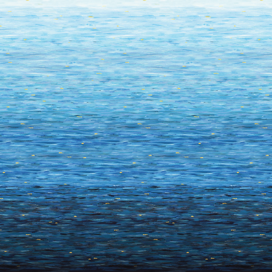 Go With the Flow 108” – Sapphire by Funny Girl with StudioE Fabrics