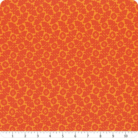 Chrysanthemum - Tapestry in Marigold - by Alison Glass with Andover Fabric