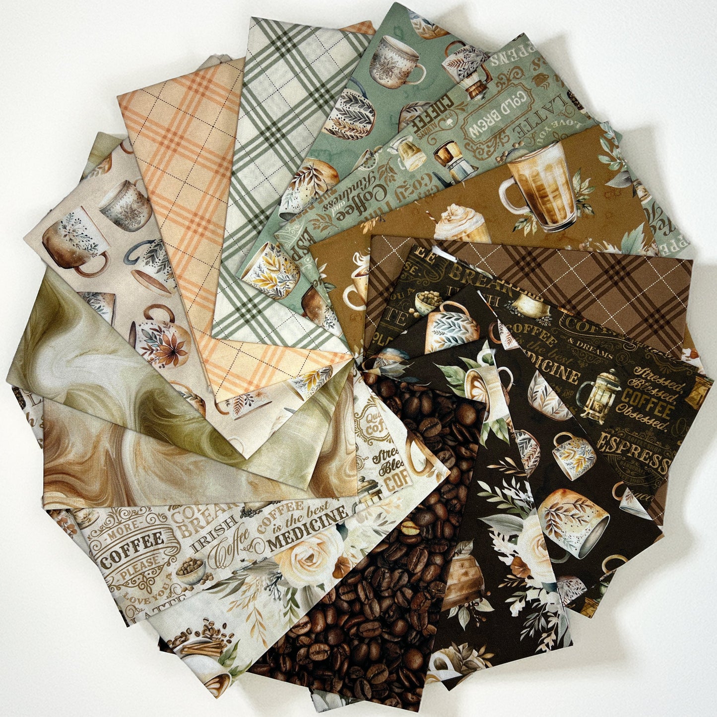 Coffee Time Bundles - by the RBD Designers with Riley Blake Designs