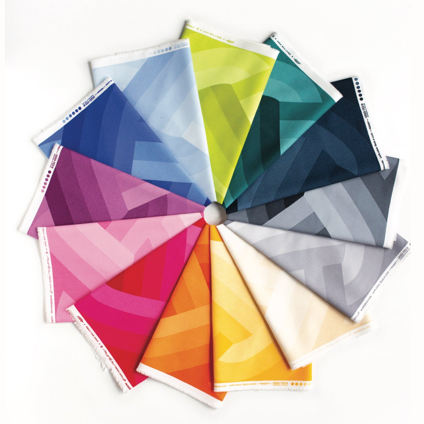 Courthouse Checks Quilt Kit featuring Echo by Emily Van Hoff with Moda Fabrics