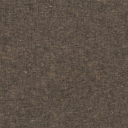 Essex Yarn Dyed - Espresso (Half Yard Cut) - by Robert Kaufman Fabrics