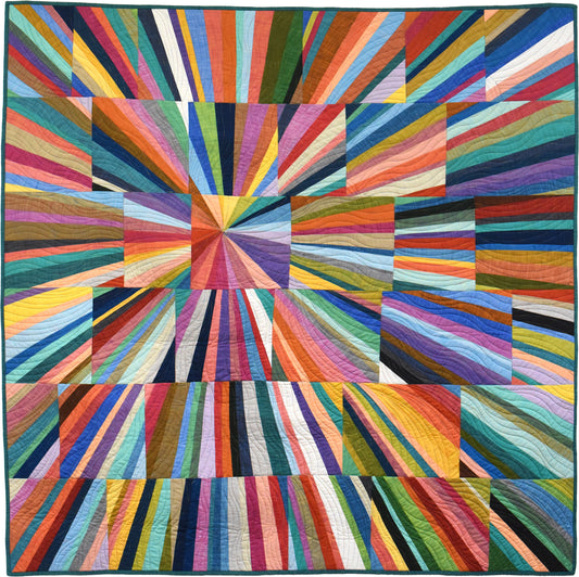 Fireworks Quilt Kit Featuring Handloom by Tara Faughnan for Windham Fabrics