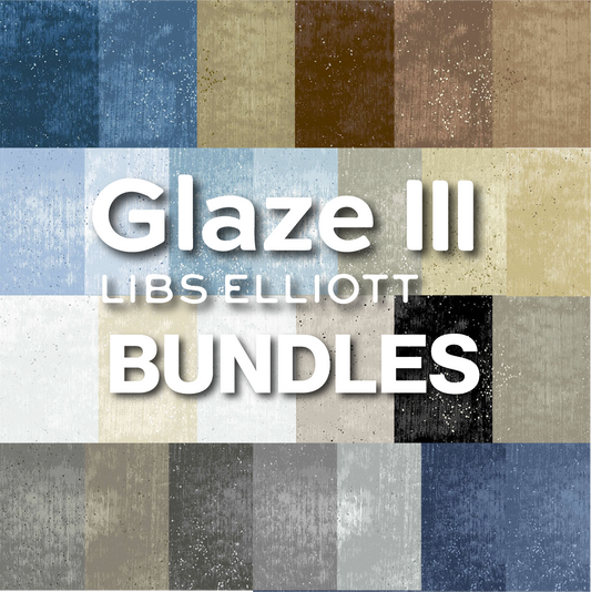 Glaze III Bundles – by Libs Elliott with Andover Fabrics