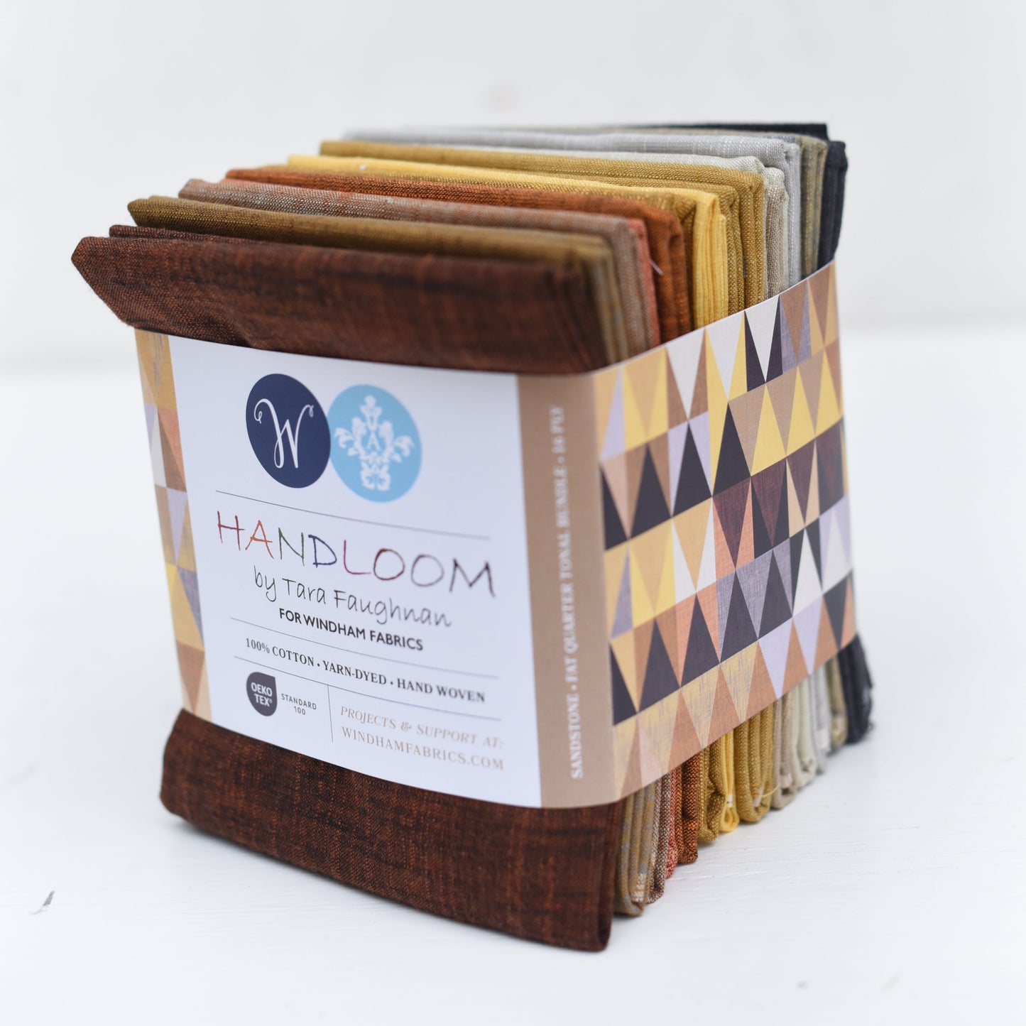 Handloom - Sandstone Fat Quarter Bundle -  by Tara Faughnan with Windham Fabrics