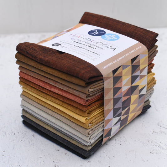 Handloom - Sandstone Fat Quarter Bundle -  by Tara Faughnan with Windham Fabrics