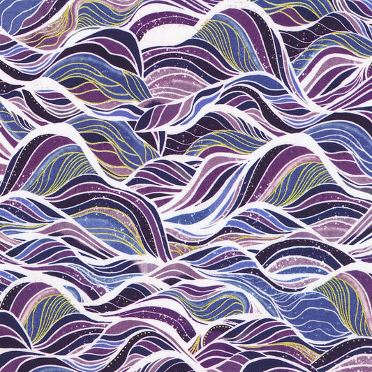 Hill Shine - Amethyst - by Rose Halsey with Robert Kaufman Fabrics