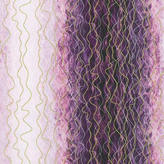 Hill Shine - Plum Gradient - by Rose Halsey with Robert Kaufman Fabrics